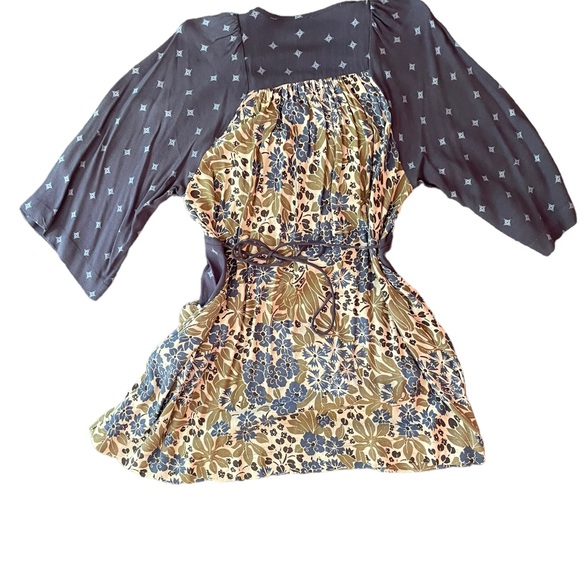 Free People Tunic Smock Dress XS TP - Picture 2 of 4